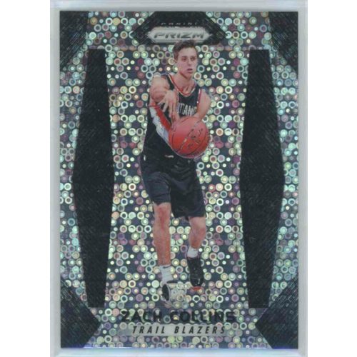 2017-18 Prizm Basketball Base Fast Break #144 Zach Collins RC