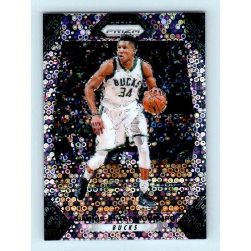 2017-18 Prizm Basketball Base Fast Break # 182 Giannis Antetokounmpo