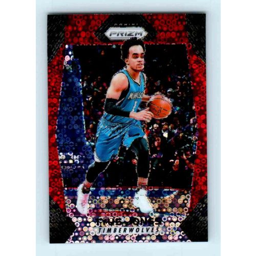 2017-18 Prizm Basketball Base Fast Break Red # 89 Tyus Jones