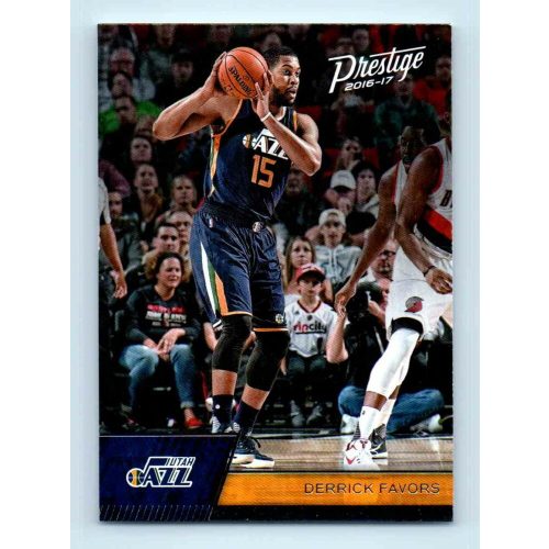 2016-17 Panini Prestige  # 64 Derrick Favors