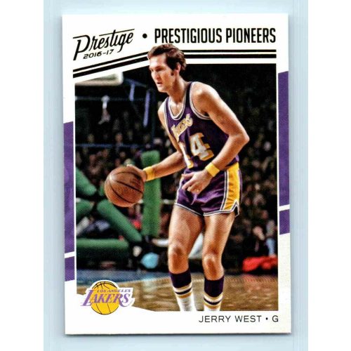 2016-17 Panini Prestige Prestigious Pioneers # 6 Jerry West