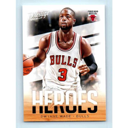 2016-17 Panini Prestige Hardcourt Heroes # 2 Dwyane Wade