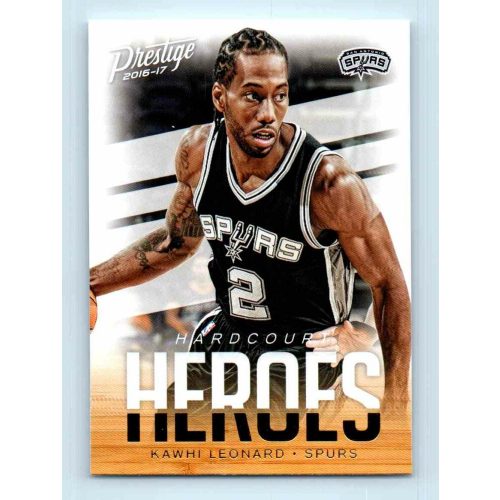 2016-17 Panini Prestige Hardcourt Heroes # 10 Kawhi Leonard