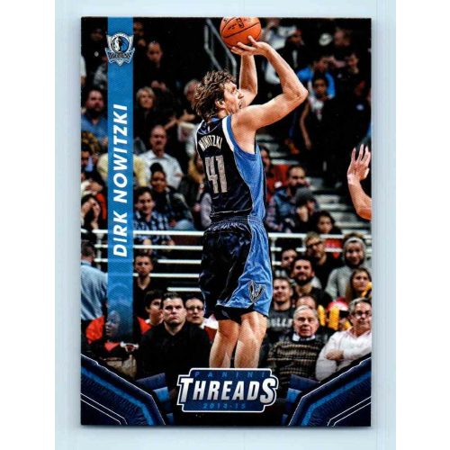 2014-15 Panini Threads  # 51 Dirk Nowitzki