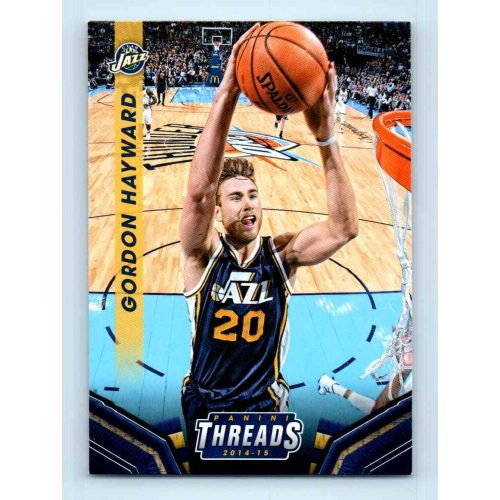 2014-15 Panini Threads  # 67 Gordon Hayward