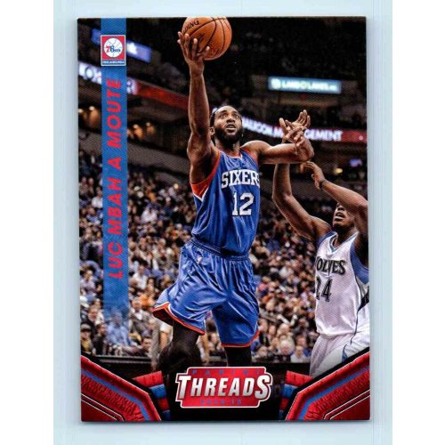 2014-15 Panini Threads  # 120 Luc Mbah a Moute