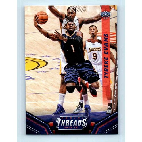 2014-15 Panini Threads  # 191 Tyreke Evans