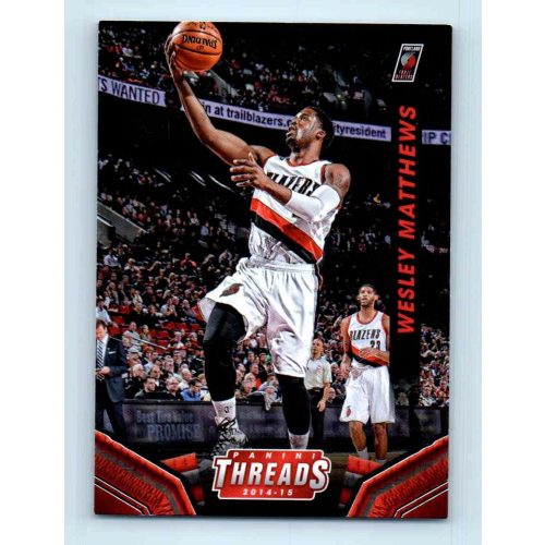 2014-15 Panini Threads  # 197 Wesley Matthews