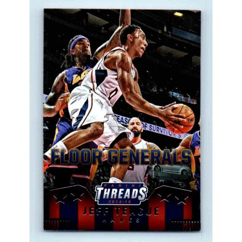 2014-15 Panini Threads Floor Generals # 20 Jeff Teague