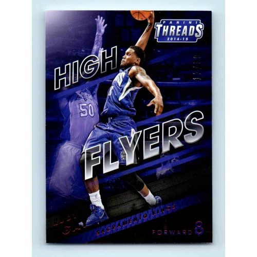 2014-15 Panini Threads High Flyers Century Proof Red # 19 Rudy Gay