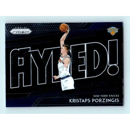 2018-19 Panini Prizm Get Hyped!  # 3 Kristaps Porzingis