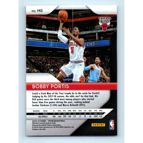 2018-19 Panini Prizm  # 140 Bobby Portis