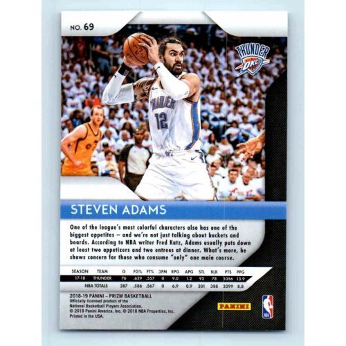 2018-19 Panini Prizm  # 69 Steven Adams