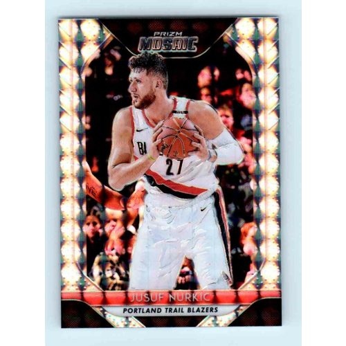 2018-19 Panini Prizm Mosaic  # 49 Jusuf Nurkic