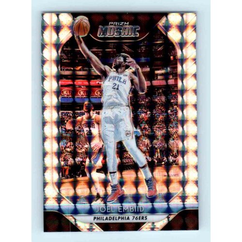 2018-19 Panini Prizm Mosaic  # 43 Joel Embiid