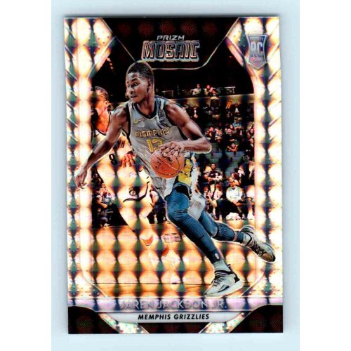 2018-19 Panini Prizm Mosaic  # 37 Jaren Jackson Jr.