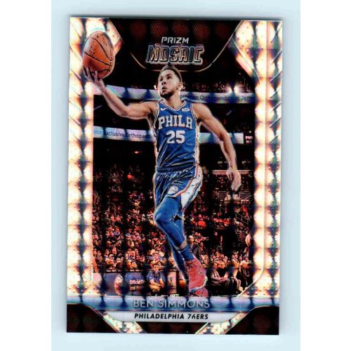 2018-19 Panini Prizm Mosaic  # 5 Ben Simmons