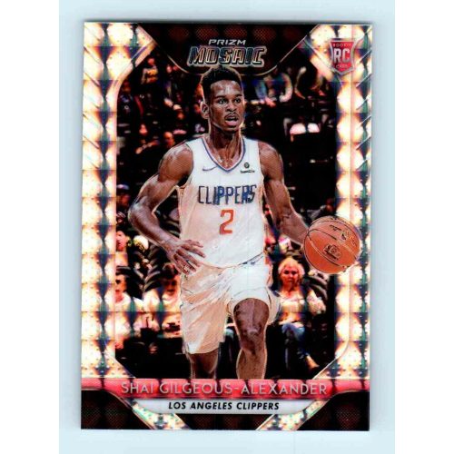 2018-19 Panini Prizm Mosaic  # 89 Shai Gilgeous-Alexander