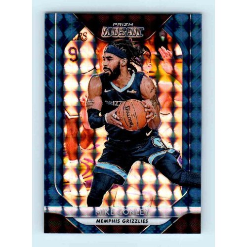 2018-19 Panini Prizm Mosaic Blue # 75 Mike Conley