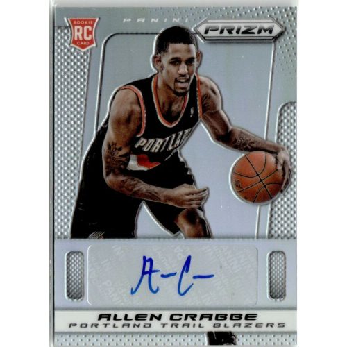 2013-14 Panini Prizm Autographs Silver Prizm # 15 Allen Crabbe