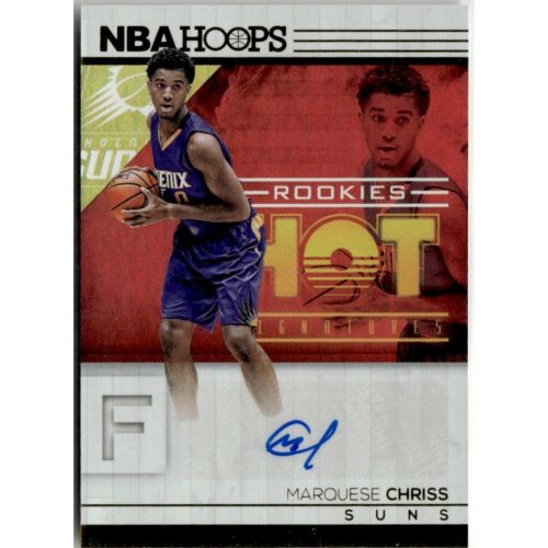 2016-17 Hoops Rookie Hot Signatures  # 7 Marquese Chriss