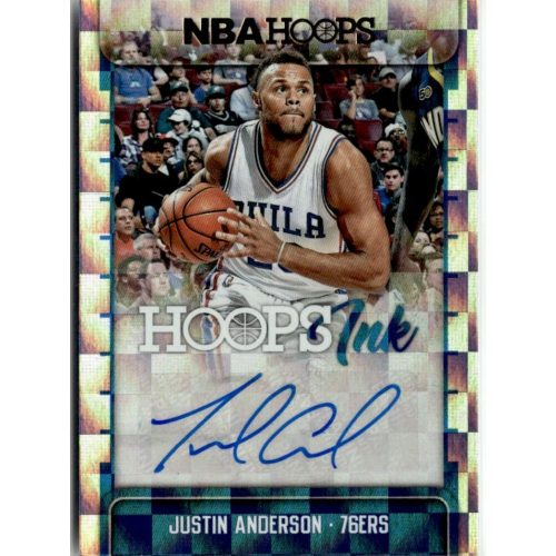 2017-18 Hoops Ink  # HI-JAN Justin Anderson