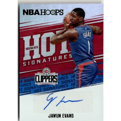 2017-18 Hoops Hot Signatures Rookies  # HSR-JE Jawun Evans