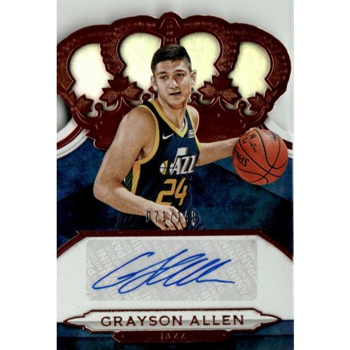 2018-19 Panini Crown Royale Autographs Rookies  # CR-GAL Grayson Allen