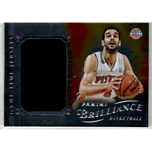 2012-13 Panini Brilliance Game Time Jerseys  # 2 Jose Calderon