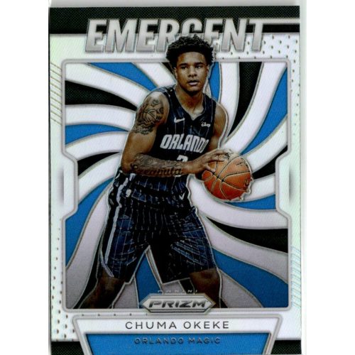 2019-20 Panini Prizm Emergent Silver # 6 Chuma Okeke