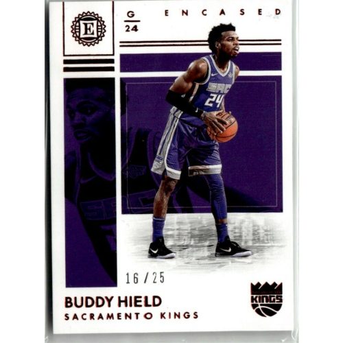 2017-18 Panini Encased Red  # 62 Buddy Hield