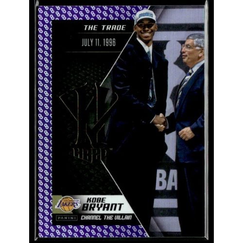 2015 Panini Kobe HeroVillain - Purple 8 Channel the Villain # 1 Kobe Bryant