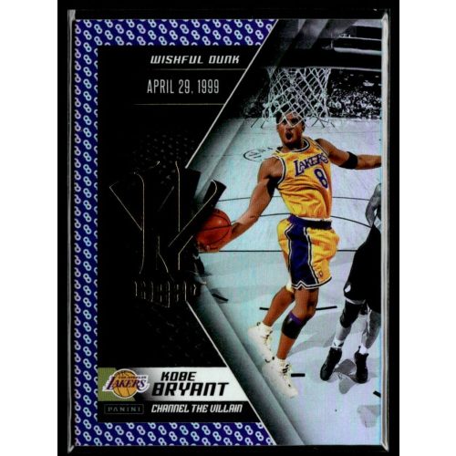 2015 Panini Kobe HeroVillain - Purple 8 Channel the Villain # 4 Kobe Bryant