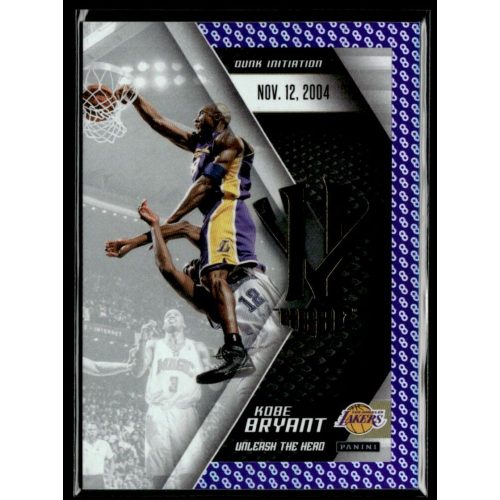 2015 Panini Kobe HeroVillain - Purple 8 Unleash the Hero # 10 Kobe Bryant