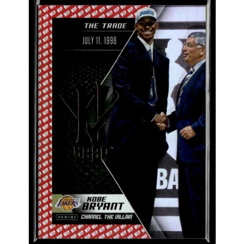 2015 Panini Kobe HeroVillain - Red MVP Channel the Villain # 1 Kobe Bryant