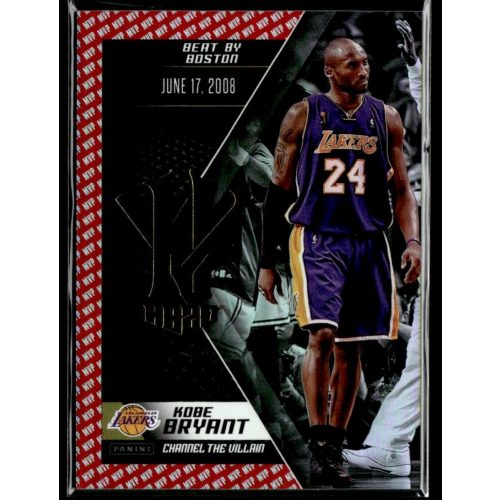 2015 Panini Kobe HeroVillain - Red MVP Channel the Villain # 13 Kobe Bryant