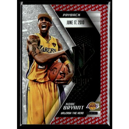 2015 Panini Kobe HeroVillain - Red MVP Unleash the Hero # 15 Kobe Bryant