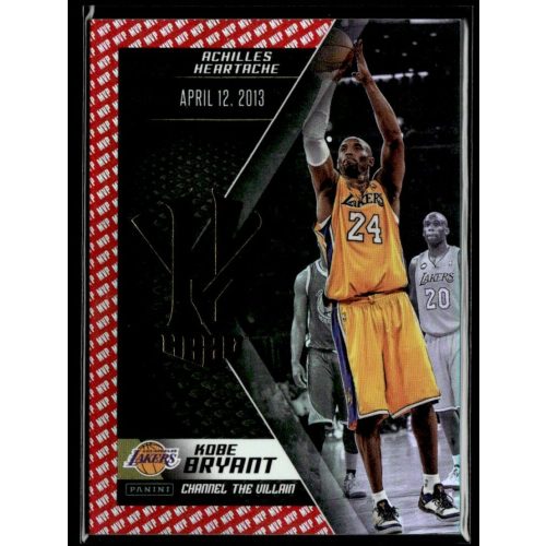 2015 Panini Kobe HeroVillain - Red MVP Channel the Villain # 18 Kobe Bryant