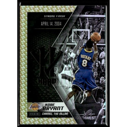 2015 Panini Kobe HeroVillain - Gold 24 Channel the Villain # 9 Kobe Bryant