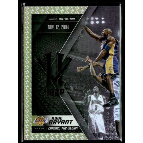 2015 Panini Kobe HeroVillain - Gold 24 Channel the Villain # 10 Kobe Bryant