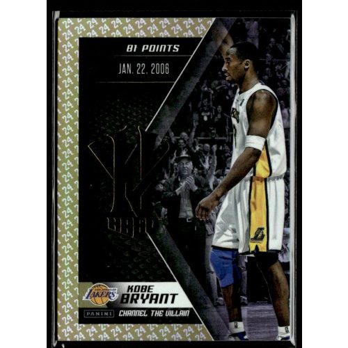 2015 Panini Kobe HeroVillain - Gold 24 Channel the Villain # 11 Kobe Bryant