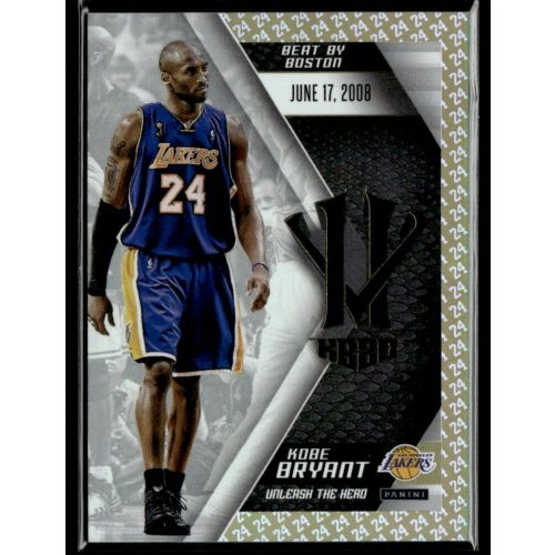 2015 Panini Kobe HeroVillain - Gold 24 Unleash the Hero # 13 Kobe Bryant