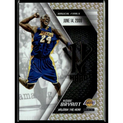 2015 Panini Kobe HeroVillain - Gold 24 Unleash the Hero # 14 Kobe Bryant