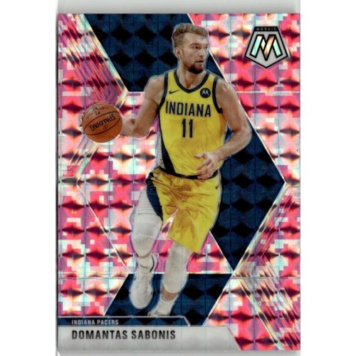 2019-20 Panini Mosaic Pink Camo # 155 Domantas Sabonis