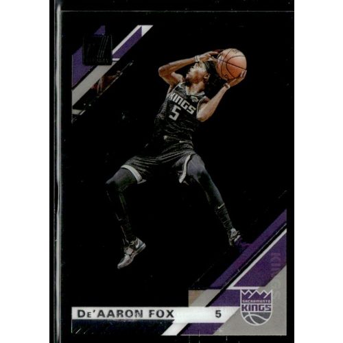 2019-20 Clearly Donruss  # 38 De'Aaron Fox