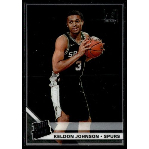 2019-20 Clearly Donruss Rated Rookie # 77 Keldon Johnson