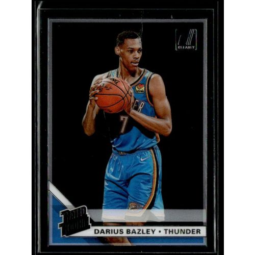 2019-20 Clearly Donruss Rated Rookie # 99 Darius Bazley