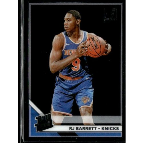 2019-20 Clearly Donruss Rated Rookie # 53 RJ Barrett