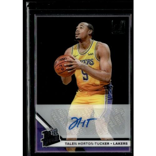 2019-20 Clearly Donruss Rated Rookie Autographs # 29 Talen Horton-Tucker