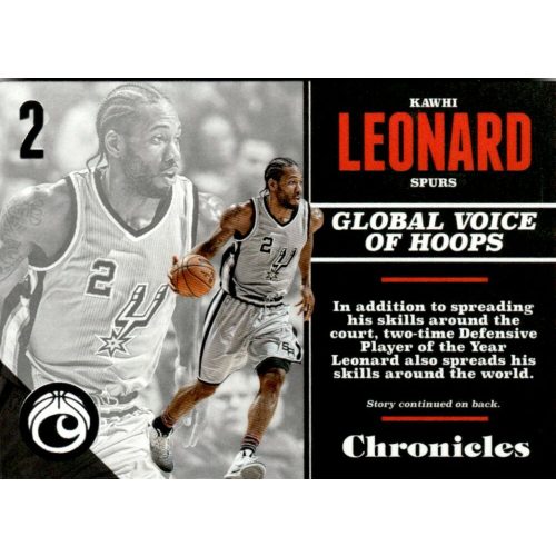 2017-18 Panini Chronicles  # 89 Kawhi Leonard